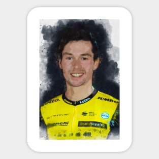 A tribute to Primoz Roglic Sticker